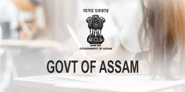 Assam government job update